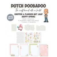 Dutch Doobadoo Kit Happy Spring knippen en plakken met Jaap