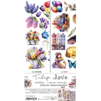 Craft O Clock Tulip Love  extra set 