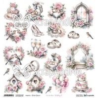 ScrapAndMe Cut Out Sheet Wedding 6