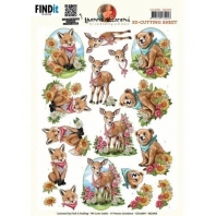 Yvonne Creations 3Dknipvel - cute animals