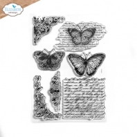 Elizabeth Craft Design Butterflies & Swirls stamps