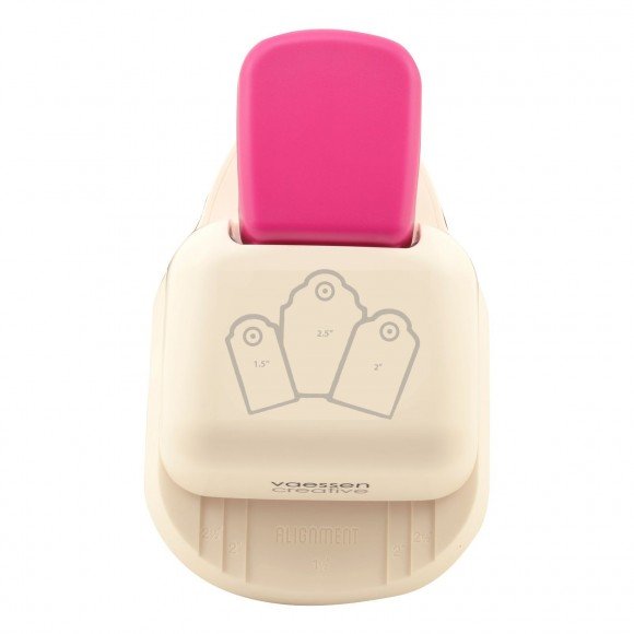 Vaessen Creative 3-in-1 label pons geschulpte rand