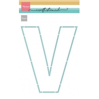 Marianne Design Mask Stencil - letter V