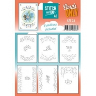 Stitch and Do A6 - Cards only set 23