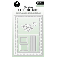 Studio Light Cutting Dies Christmas postcard Essentials nr 847