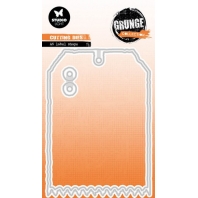 Studio Light Cutting Die A6 label Shape Grunge Coll nr 832