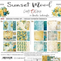 Craft O Clock - Sunset Mood - mix set - 20,3x20,3cm
