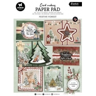 Studio Light Festive Forest A4 Christmas Essentials Card Making Pad
