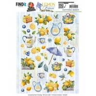 Yvonne Design - Lemon Breeze - 3 D knipvel Elements 