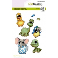 CraftEmotions clearstamps A6 - Baby Animals 3