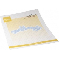 Marianne Design Creatable Fijne Kerst gebogen 