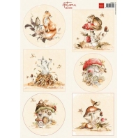 Marianne Design Decoupage Autumn leaves