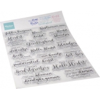 Marianne Design Clear Stamps Hoera Herfst