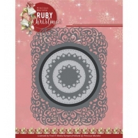 Precious Marieke - Ruby Christmas - Cutting dies - Ruby Circle Frame