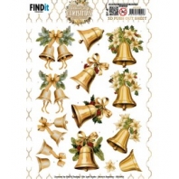 Berrie's Beauties - Glowing Christmas  Push Out Bells