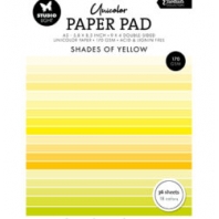 Studio Light Shades of Yellow A5 Paper Pad