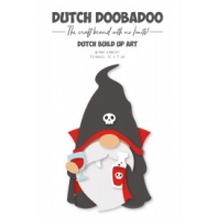 Dutch Doobadoo Build Up Stencil - Hello Herfst - Gnome Vampier