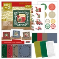 Dot and Do on Colour nr 34 - Gnome for Christmas