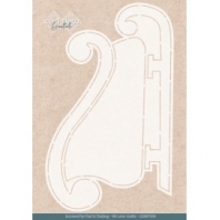 Card Deco Essentials Card Stencil - Nostalgic Sleigh 