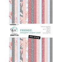 Creative Craftlab Friendz Design `paper `pad A5 Stay Strong 