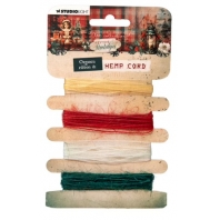 Studio Light - Jeanine’s Art - Festive Nostalgie Organza Ribbon & Hemp Cord