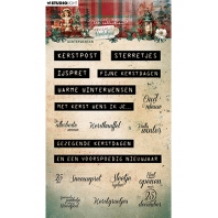 Studio Light - Jeanine’s Art - Festive Nostalgie Clearstamp winterwensen 