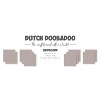 Dutch Doobadoo - Chipboard 10 vel - 1mm dik - 30,5x30,5cm