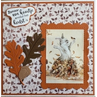 workshop - Oktober herfst kaart