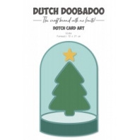 Dutch Doobadoo Hallo Winter Card Art - Globe A5