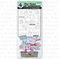 Art Impressions - Christmas Train Set - 5929