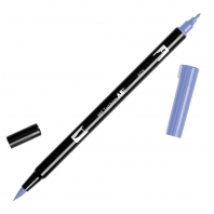 Tombow Dueal Brush Pen - Water Based - Periwinkle 603
