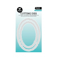 Studio Light - Cutting Die Torn Edge Ovals Essentials 
