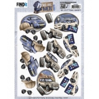 We are Man - Amy Design - 3D knipvel - Cars