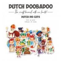 Dutch Doobadoo Dutch Die Cuts - Sint en Piet 22 stuks 