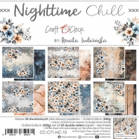 Craft O Clock - Nighttime Chill - 15,2x15,2cm