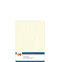 Card Deco Essentials - Linnenkarton A5  - Creme 02 - 10 stuks