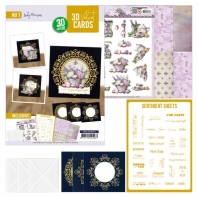 3D velvet Cards - no 1