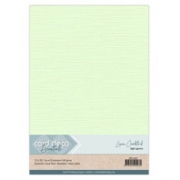 Card Deco Essentials - Linnenkarton A4 - Lichtgroen 19 - 10 stuks