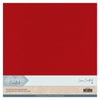 Card Deco Essentials - Linnenkarton Scrap - Rood 13 - 10 stuks