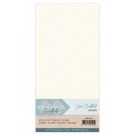 Card deco Essentials - Linnenkarton 4K - Gebroken Wit 32 - 10 stuks 
