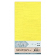 Card deco Essentials - Linnenkarton 4K - Geel 04 - 10 stuks