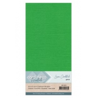 Card deco Essentials - Linnenkarton 4K - Groen 22 - 10 stuks