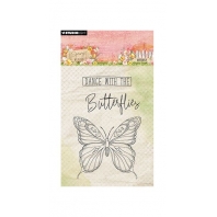 Studio Light Spring Meadow - Stamp - Butterfly
