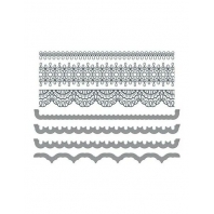 Spellbinders Betterpress Press Plate & Die Set - Pressed Lace Borders