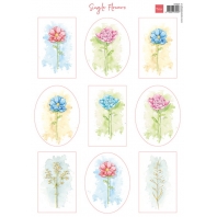 Marianne Design knipvel Single Flowers