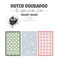 Dutch Doobadoo - Freezing Season - Mask Stencils - 3 stuks