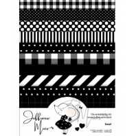 Juffrouw Muis - Paperpad A5 - enkelzijdig - Zwart - 10 stuks