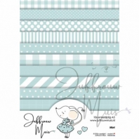 Juffrouw Muis - Paperpad A5 - enkelzijdig - Mint - 10 stuks