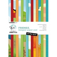 Studio Light - Creative Craftlab Friendz Design Paper Pad On the Farm