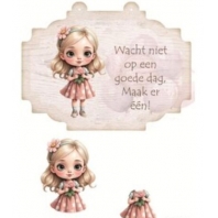 Creatief Art - Wacht niet op een goede dag.....